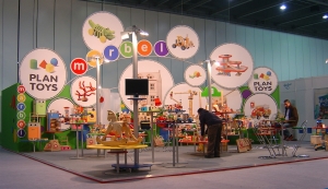toy fair exhibition stand construction
