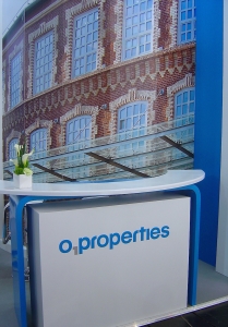 reception desk exhibition furniture